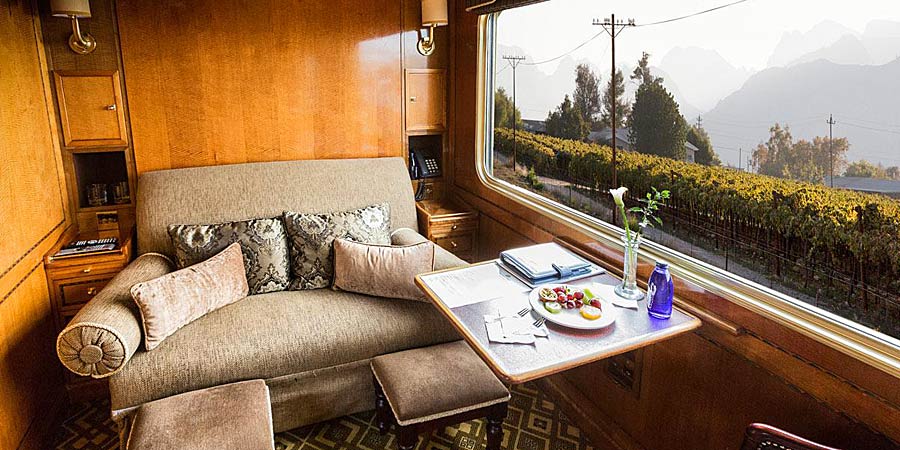Luxury cabin, Blue Train