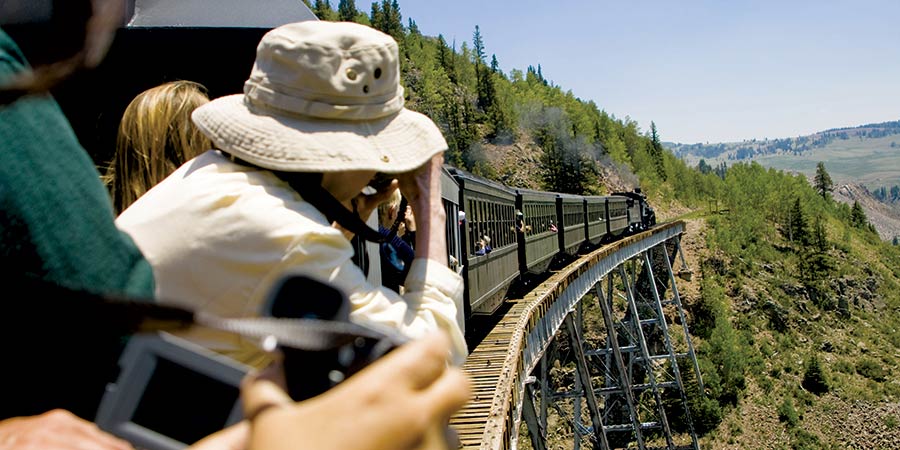 Boarding the Cumbres & Toltec Scenic Railroad